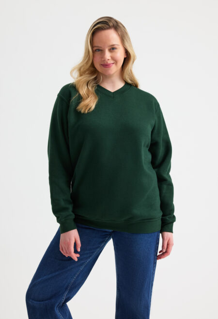 Classic V-Neck Sweatshirt